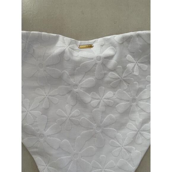 Kenny Flowers Bikini Bottom High Waist Santorini Floral Swimwear - Picture 6 of 9